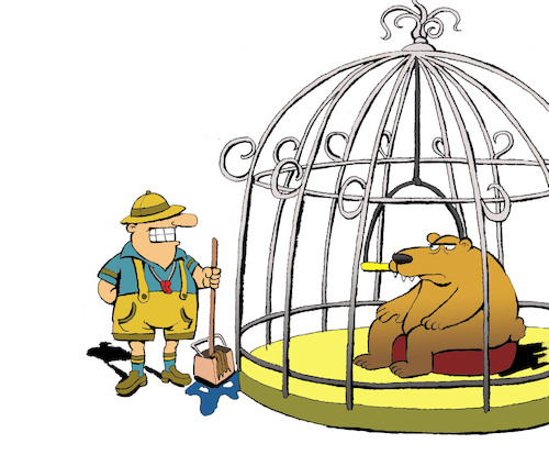 Cartoon: Zoo... (medium) by berk-olgun tagged zoo