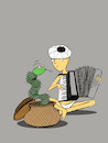Cartoon: Accordion... (small) by berk-olgun tagged accordion
