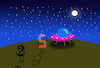 Cartoon: Alien... (small) by berk-olgun tagged alien