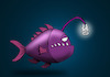 Cartoon: Anglerfish... (small) by berk-olgun tagged anglerfish
