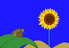 Cartoon: Bug Couple... (small) by berk-olgun tagged sunflower