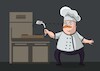 Cartoon: Chef... (small) by berk-olgun tagged chef