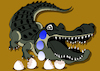 Cartoon: Crocodile Tears... (small) by berk-olgun tagged crocodile,tears