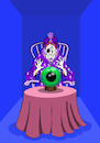 Cartoon: Crystal Ball... (small) by berk-olgun tagged crystal,ball