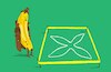 Cartoon: CSI Banana... (small) by berk-olgun tagged csi,banana