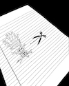 Cartoon: Dont Touch My Tree... (small) by berk-olgun tagged dont,touch,my,tree
