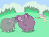 Cartoon: Elephant Bullet... (small) by berk-olgun tagged elephant,bullet