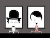 Cartoon: Exhibition... (small) by berk-olgun tagged exhibition