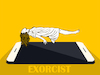 Cartoon: Exorcist... (small) by berk-olgun tagged exorcist