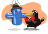 Cartoon: Face your Fears... (small) by berk-olgun tagged face,your,fears