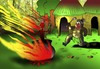 Cartoon: Fire... (small) by berk-olgun tagged fire