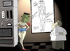 Cartoon: Frankenstein... (small) by berk-olgun tagged frankenstein