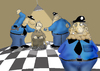 Cartoon: Good Cop-Bad Cop and.. (small) by berk-olgun tagged good,cop