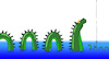 Cartoon: Loch Ness Monster... (small) by berk-olgun tagged loch,ness,monster