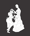 Cartoon: Making a Sculpture... (small) by berk-olgun tagged making,sculpture
