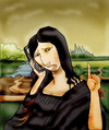Cartoon: Mona Lisa 2011.. (small) by berk-olgun tagged mona lisa 2011