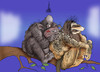 Cartoon: no comment... (small) by berk-olgun tagged no,comment