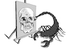 Cartoon: Painter Scorpion... (small) by berk-olgun tagged painter,scorpion