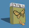 Cartoon: Papillon... (small) by berk-olgun tagged papillon