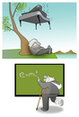 Cartoon: Piano.. (small) by berk-olgun tagged piano