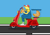 Cartoon: Pizza Slice... (small) by berk-olgun tagged pizza,slice