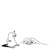 Cartoon: Prompter Mole 2... (small) by berk-olgun tagged prompter,mole