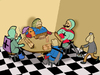 Cartoon: Round table talks.. (small) by berk-olgun tagged round,table,talks