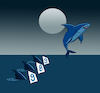 Cartoon: Shark... (small) by berk-olgun tagged shark