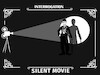 Cartoon: Silent Movie... (small) by berk-olgun tagged silent,movie