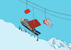 Cartoon: Ski Jumping... (small) by berk-olgun tagged ski,jumping
