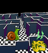 Cartoon: Snail Labyrinth... (small) by berk-olgun tagged snail,labyrinth