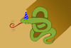 Cartoon: Snake Birthday... (small) by berk-olgun tagged snake,birthday