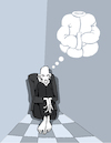 Cartoon: Straitjacket... (small) by berk-olgun tagged straitjacket