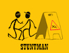 Cartoon: Stuntman... (small) by berk-olgun tagged stuntman