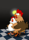 Cartoon: The Ghost Rooster... (small) by berk-olgun tagged the,ghost,rooster