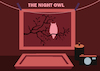 Cartoon: The Night Owl... (small) by berk-olgun tagged the,night,owl