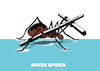 Cartoon: Water Spider... (small) by berk-olgun tagged water,spider