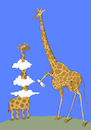 Cartoon: White Chalk... (small) by berk-olgun tagged measuring,height