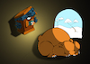 Cartoon: Winter Sleep... (small) by berk-olgun tagged winter,sleep