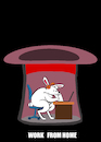 Cartoon: Work From Home... (small) by berk-olgun tagged work,from,home