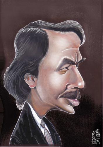 Cartoon: AZNAR (medium) by Marian Avramescu tagged mav