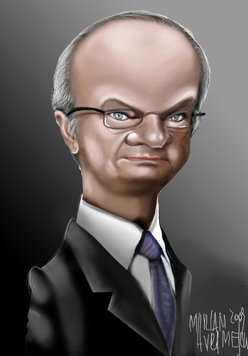 Cartoon: Carl XVI Gustaf Folke Hubertus (medium) by Marian Avramescu tagged mmmmmmmmmmmm