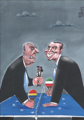 Cartoon: Italy (medium) by Marian Avramescu tagged italy