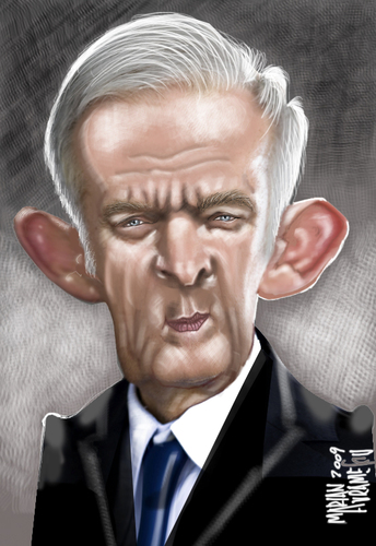 Cartoon: JERZI BUZEK (medium) by Marian Avramescu tagged by,mav