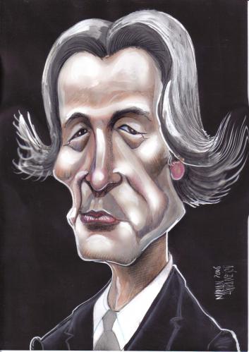 Cartoon: JUNICHIRO KOIZUMI (medium) by Marian Avramescu tagged mav