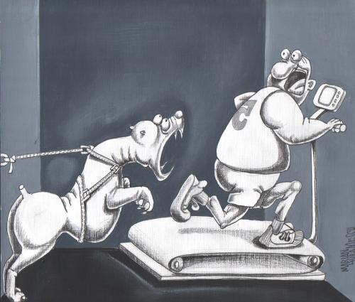 Cartoon: sport (medium) by Marian Avramescu tagged sport