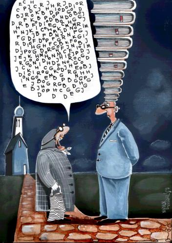 Cartoon: The report (medium) by Marian Avramescu tagged report