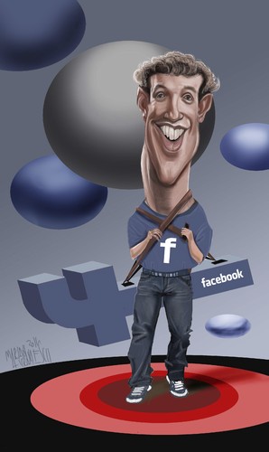 Cartoon: zuckerbook (medium) by Marian Avramescu tagged mmmmmmmm