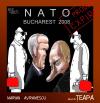 Cartoon: NATO (small) by Marian Avramescu tagged summit,bucharest,2008
