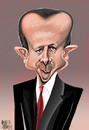 Cartoon: Recep Tayyip Erdogan (small) by Marian Avramescu tagged mmmmm